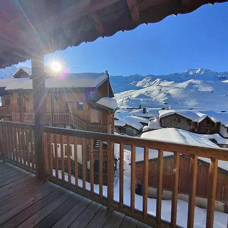 Confortable A Val Thorens, 50m Des Pistes, 8 Pers., Cheminee, Parking, Local A Skis - Fr-1-637-80 公寓 *