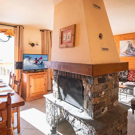 Confortable à Val Thorens, 50m Des Pistes, 8 Pers., Cheminée, Parking, Local à Skis - Fr-1-637-80 *